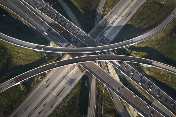 Photograph Peter Andrew Lusztyk Highway Interchange Ii on One Eyeland